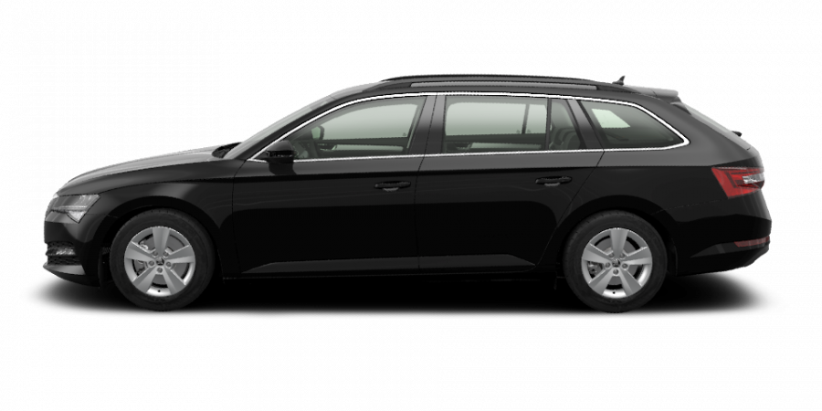 Škoda Superb, 2,0 TDI 110 kW 6-speed mech., barva černá