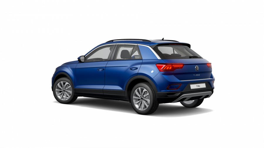 Volkswagen T-Roc, T-Roc Life 1,5 TSI 110 kW 7DSG, barva modrá