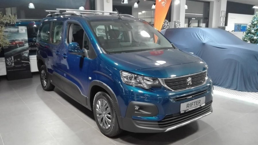 Peugeot Rifter, LONG ACTIVE 1.5 BlueHDi 100k, barva modrá