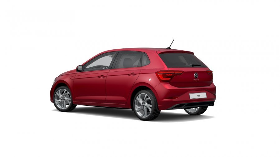 Volkswagen Polo, Polo Style 1,0 TSI 7DSG, barva červená