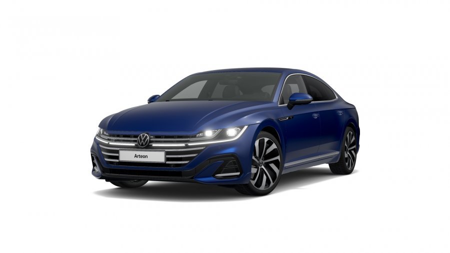 Volkswagen Arteon, Arteon R-Line 2,0 TSI 7DSG, barva modrá