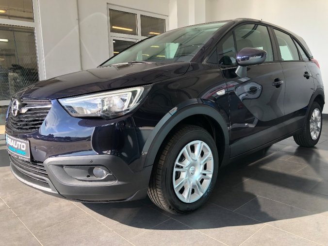 Opel Crossland X, 1.2 TURBO 81kw, barva modrá