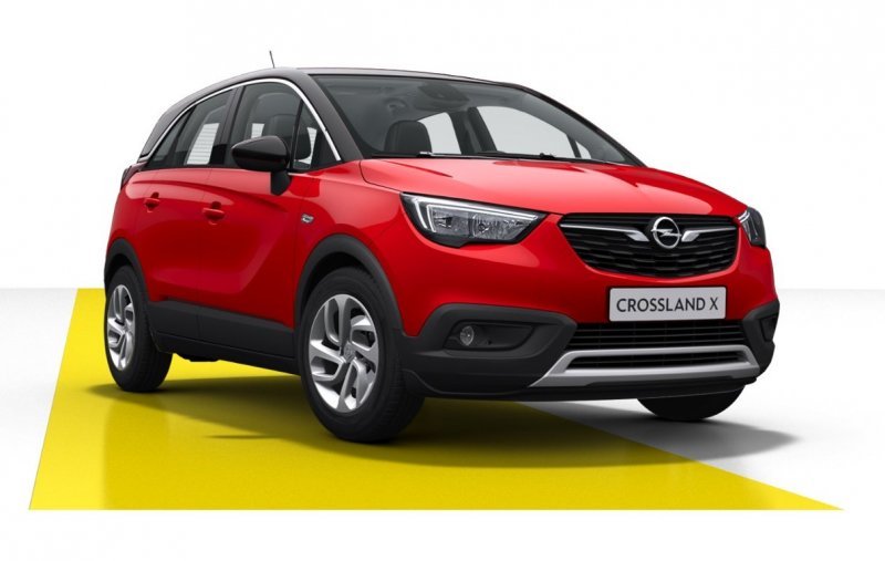 Opel Crossland X, INNOVATION 1.2TURBO 81kWAT6+ZP, barva červená