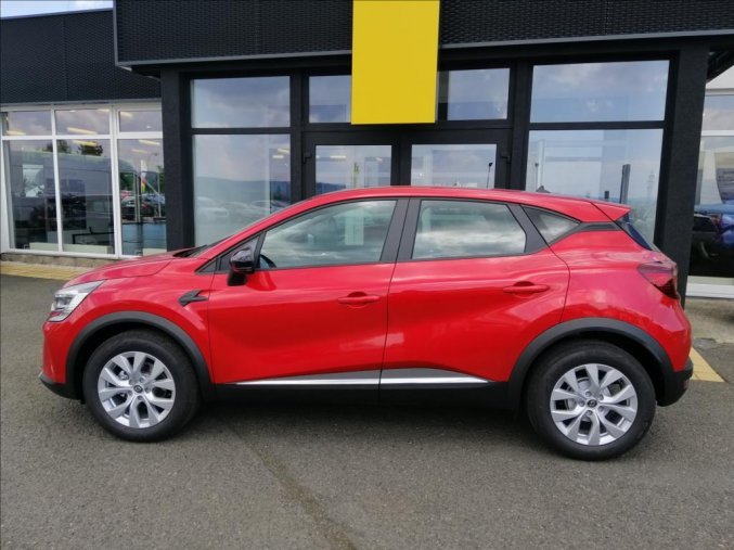 Renault Captur, 1,0 TCe 90  Intens, barva červená