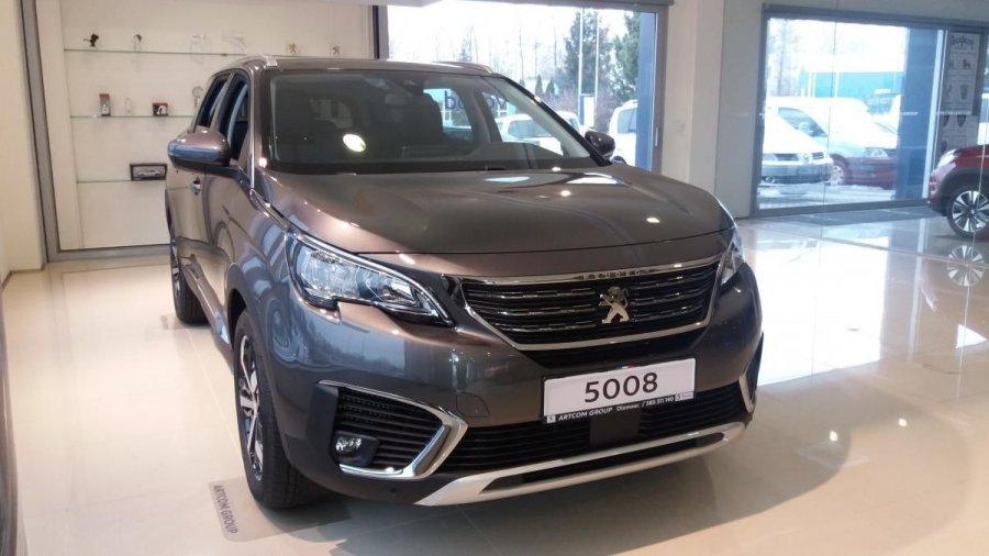 Peugeot 5008, 1.5 BlueHDi ALLURE 130k MAN6, barva šedá