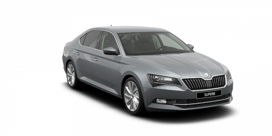 Škoda Superb, 2,0 TDI 110 kW 7-stup. automat., barva šedá