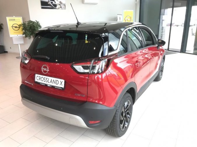 Opel Crossland X, Innovation 1.2T 81kW MT6, barva červená