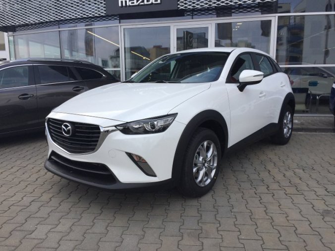 Mazda CX-3, 2,0 Skyactiv-G120, barva bílá