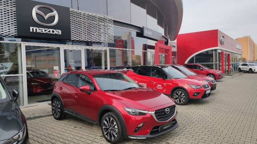 Mazda CX-3, 2.0 G121, barva červená