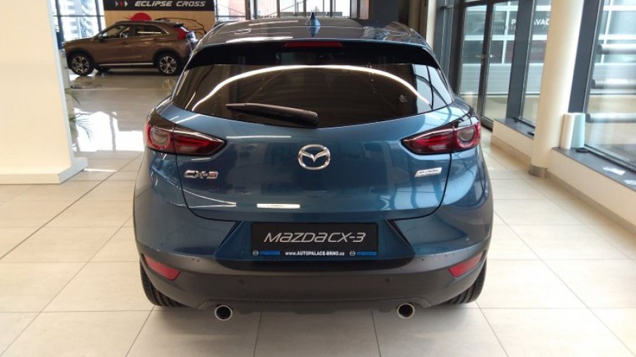 Mazda CX-3, 2,0G 121k, barva modrá