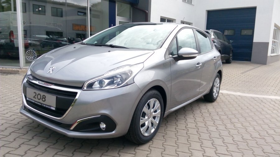 Peugeot 208, ACTIVE 1.2 PureTech 82 S&S MAN 5, barva šedá