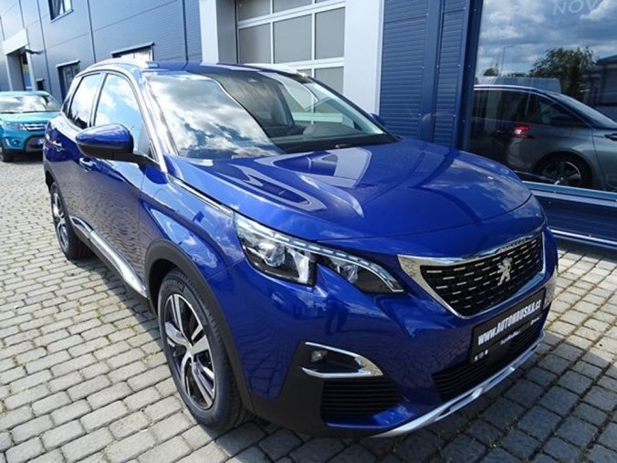 Peugeot 3008, ALLURE 1.5 BlueHDi 130k S&S MAN6, barva modrá