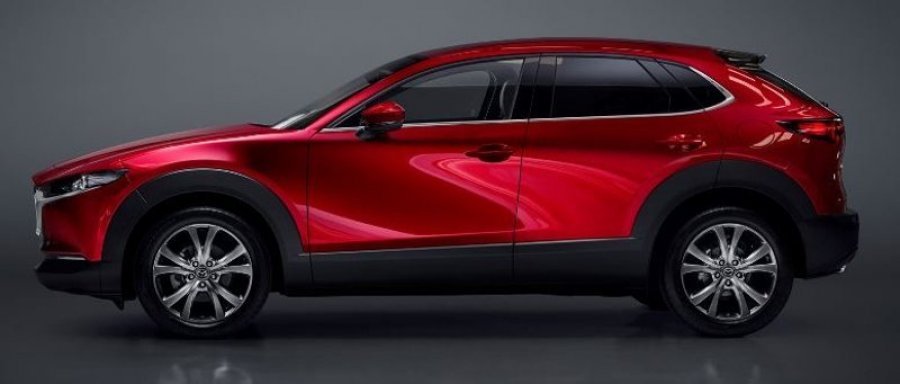 Mazda CX-30, 2,0G 121k 89kW, barva červená