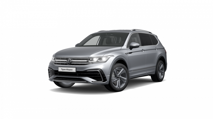 Volkswagen Tiguan Allspace, Allspace R-Line 2,0 TDI 110 kW 4M 7DSG, barva stříbrná