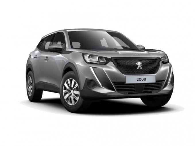 Peugeot 2008, ACTIVE 1.2 PT 100k MAN6, barva šedá