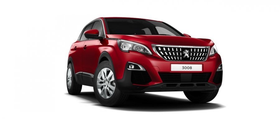 Peugeot 3008, ACTIVE 1.5 BlueHDi 130 S&S EAT8, barva červená