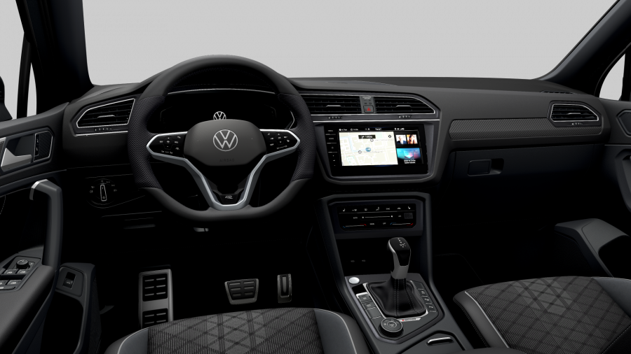 Volkswagen Tiguan Allspace, Allspace R-Line 2,0 TDI 147 kW 4M 7DSG, barva šedá