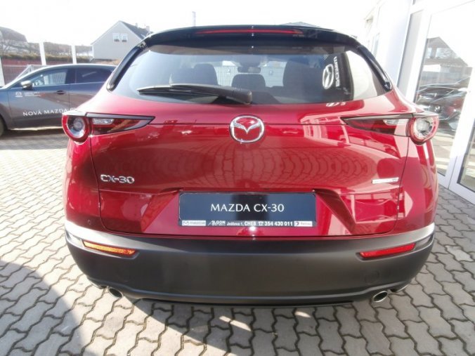 Mazda CX-30, 2,0i 122 PS, barva červená