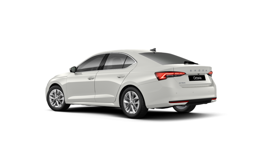 Škoda Octavia, 1,5 TSI 110 kW 6-stup. mech., barva bílá