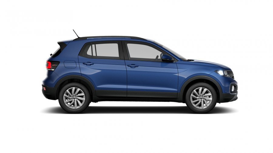 Volkswagen T-Cross, T-Cross Life 1,0 TSI 81 kW 7DSG, barva modrá