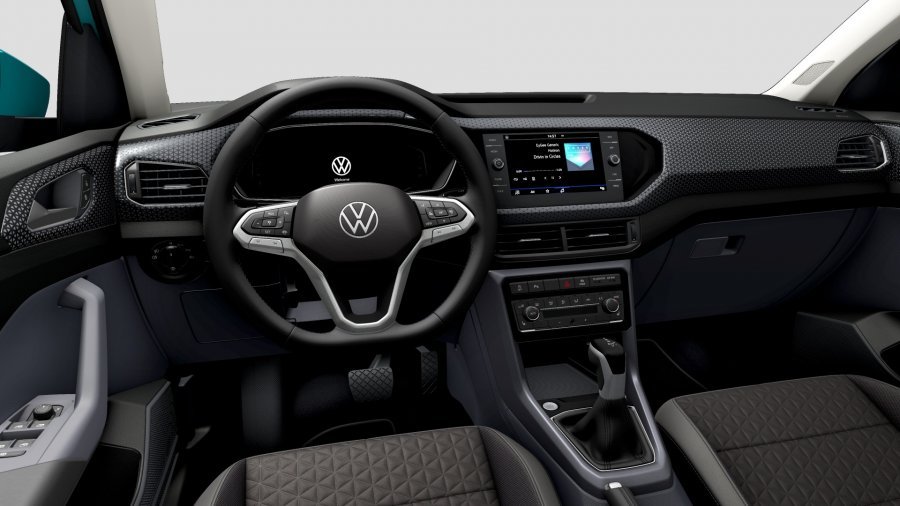 Volkswagen T-Cross, T-Cross Style 1,5 TSI 110 kW 7DSG, barva tyrkysová