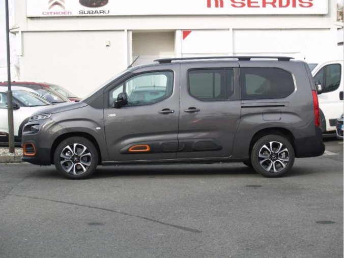 Citroën Berlingo, XL Shine 1,5BHDi 130 EAT8, barva šedá