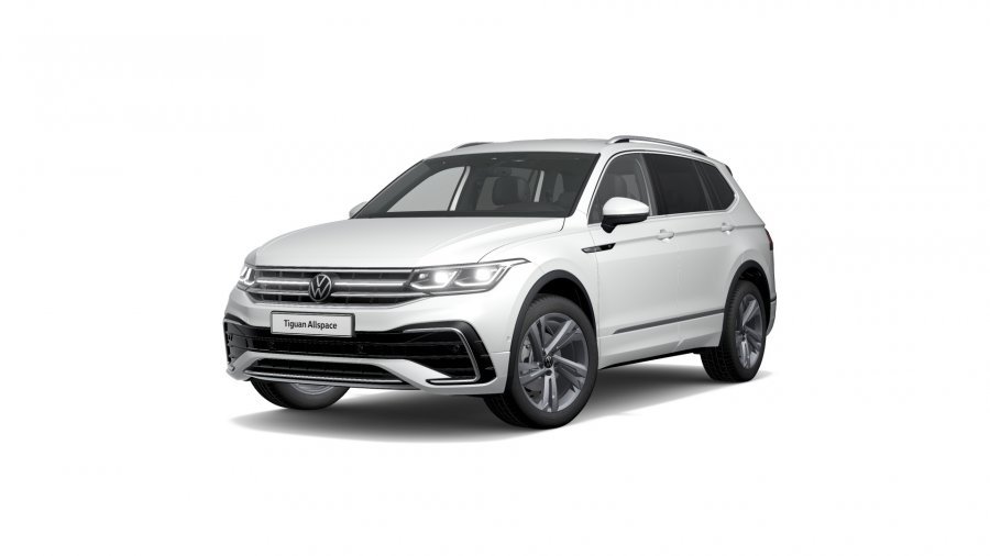 Volkswagen Tiguan Allspace, Allspace R-Line 2,0 TDI 110 kW 4M 7DSG, barva bílá