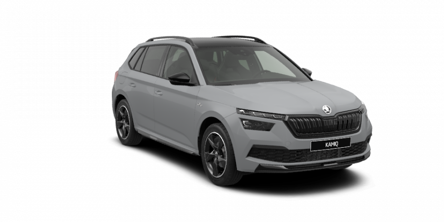 Škoda Kamiq, 1,0 TSI 85 kW 6-stup. mech., barva šedá