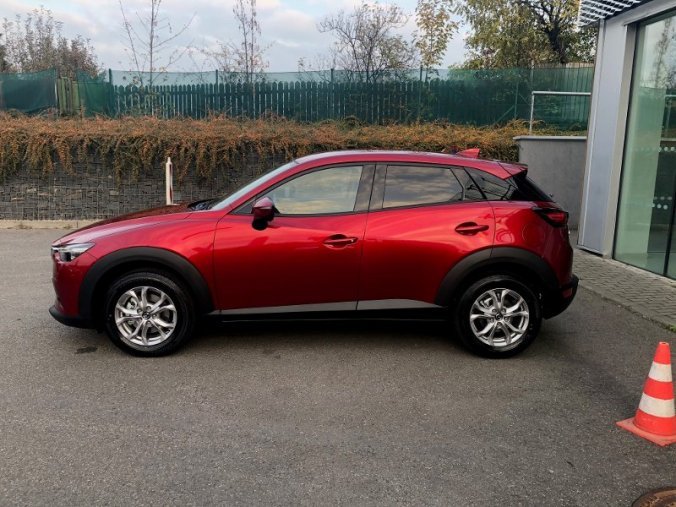 Mazda CX-3, 2.0G 121k AT, barva červená