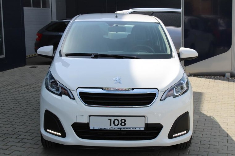 Peugeot 108, ACTIVE 1.0 53KW MT5, barva bílá