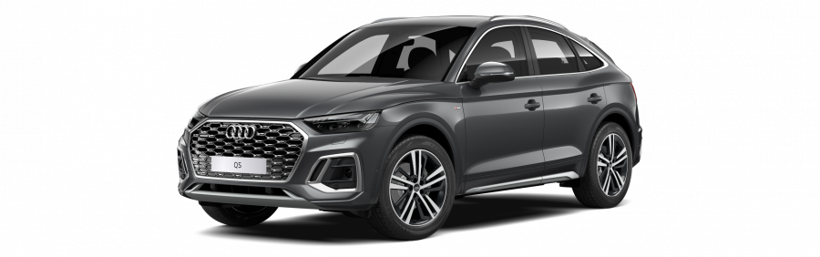 Audi Q5 Sportsback, Q5 SB S line 40 TDI 150kW quattro, barva šedá