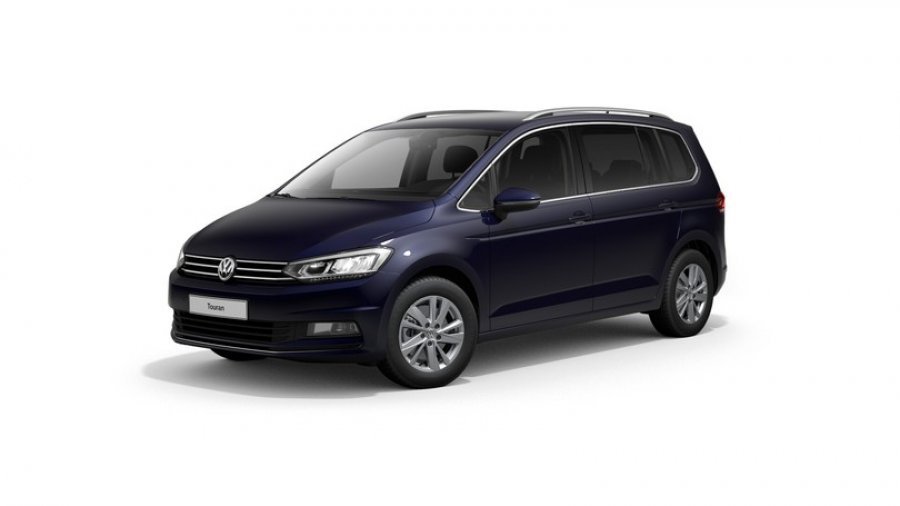 Volkswagen Touran, HL 1,5 TSI EVO 7DSG, barva modrá