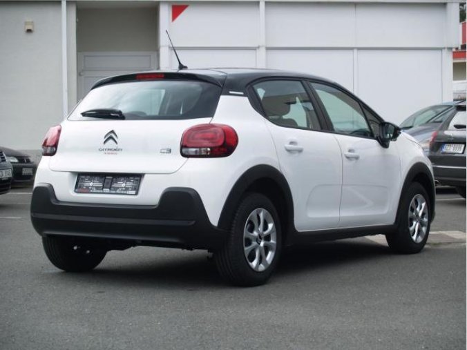 Citroën C3, Feel 1,2PT 83, barva bílá