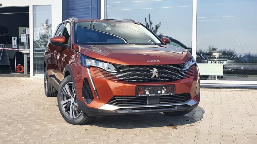 Peugeot 5008, ALLURE PACK BlueHDi 180 EAT8, barva oranžová