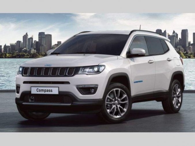 Jeep Compass, LIMITED 1.3 TURBO PHEV AT6 190, barva bílá