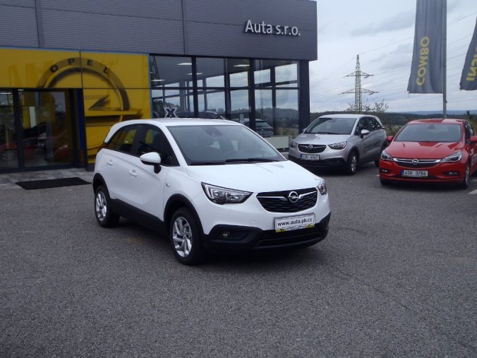 Opel Crossland X, Smile 1.2 Turbo, barva bílá