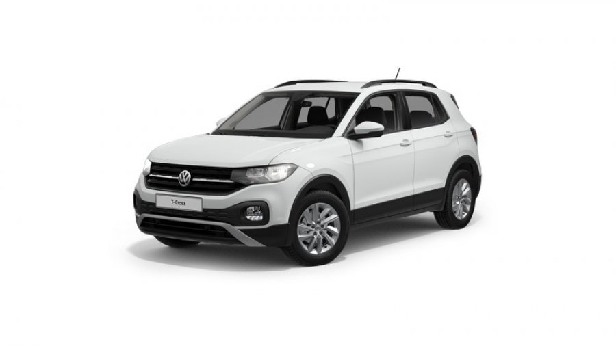 Volkswagen T-Cross, Life 1,0 TSI 70 kW 5G, barva bílá