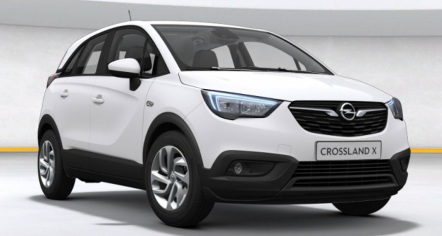 Opel Crossland X, Smile 1.2 Turbo, barva bílá