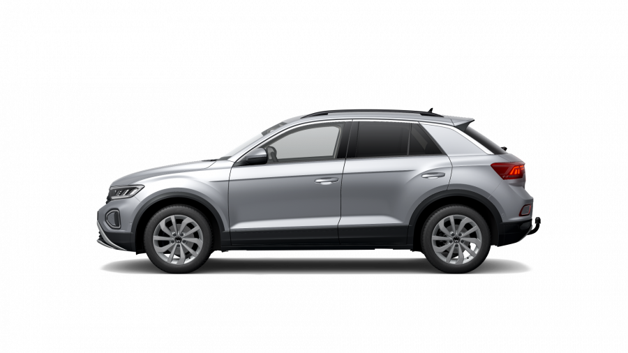 Volkswagen T-Roc, T-Roc Life 1,0 TSI 81kW 6G, barva stříbrná