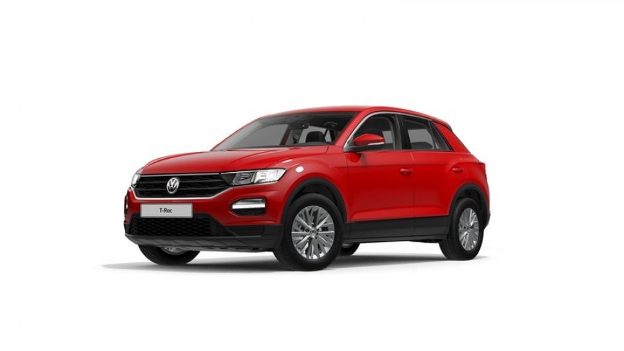 Volkswagen T-Roc, 1,0 TSI 6G, barva červená