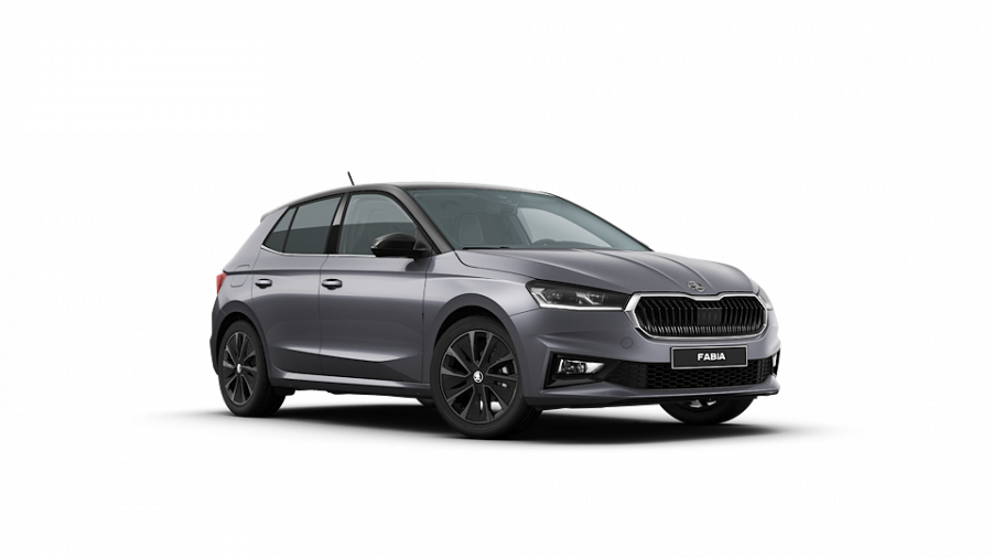 Škoda Fabia, 1,0 TSI 70 kW 5-stup. mech., barva šedá