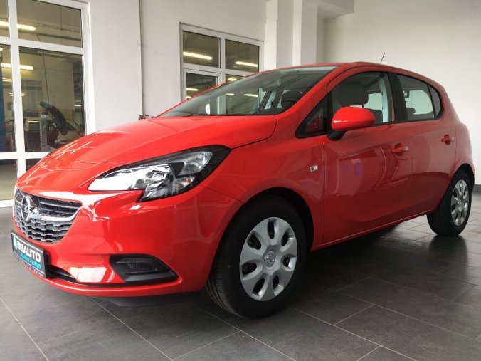 Opel Corsa, Smile 1,4 16V, barva červená