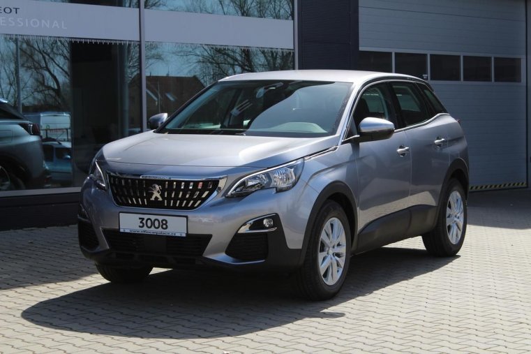 Peugeot 3008, ACTIVE 1.5 96kW, barva šedá