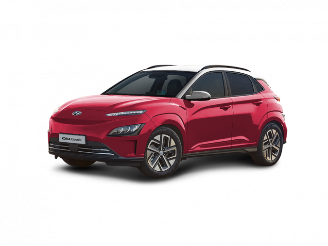 Hyundai Kona, KONA EV 150 kW (elektřina) Stálý redukční převod, barva červená