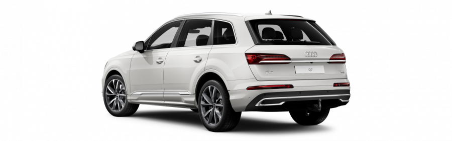 Audi Q7, Q7 50 TDI quattro, barva bílá