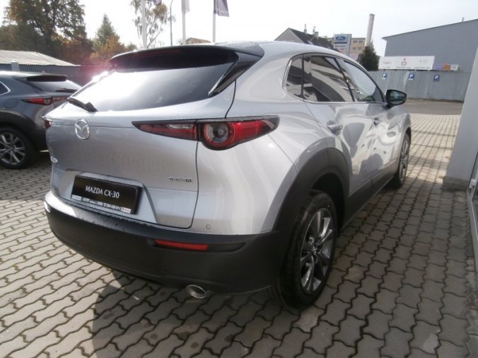 Mazda CX-30, 2,0i X180 PS, barva stříbrná