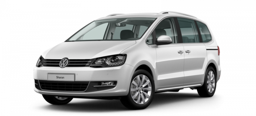 Volkswagen Sharan, 2.0 TDI 4MOT 7DSG SCR, barva stříbrná