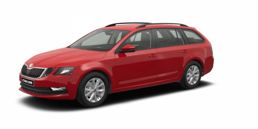 Škoda Octavia, 1,0 TSI 85 kW 6-stup. mech., barva červená