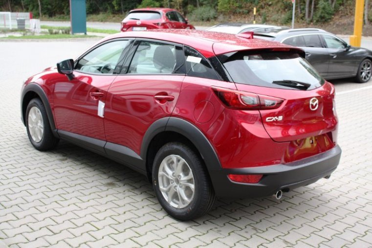 Mazda CX-3, SKYACTIV-G, barva červená