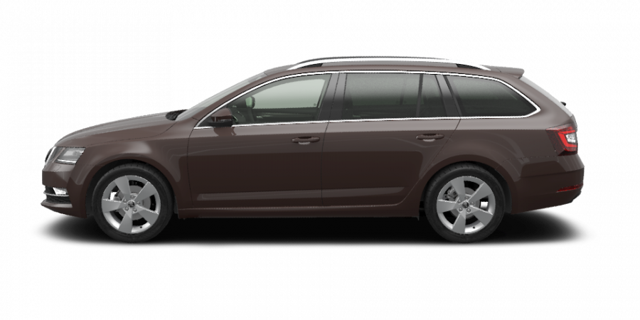 Škoda Octavia, 1,5 TSI 110 kW 6-stup. mech., barva hnědá